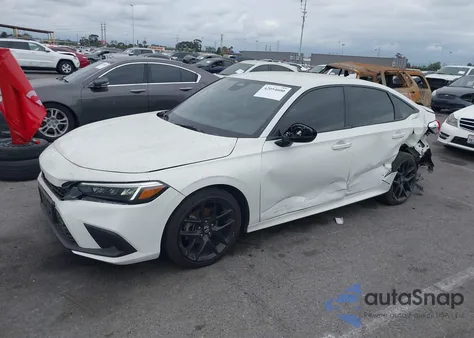 2024 Honda Civic Sport из США, поврежденный, VIN 2HGFE2F51RH502102